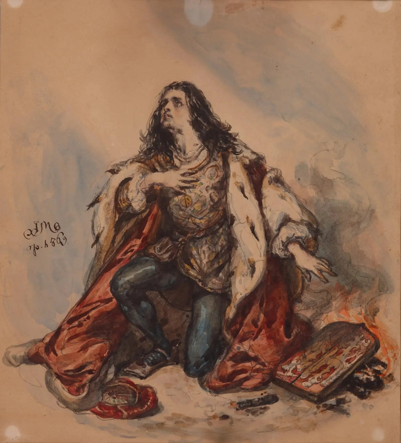 São Casimiro - Príncipe herdeiro polonês - Jan Matejko