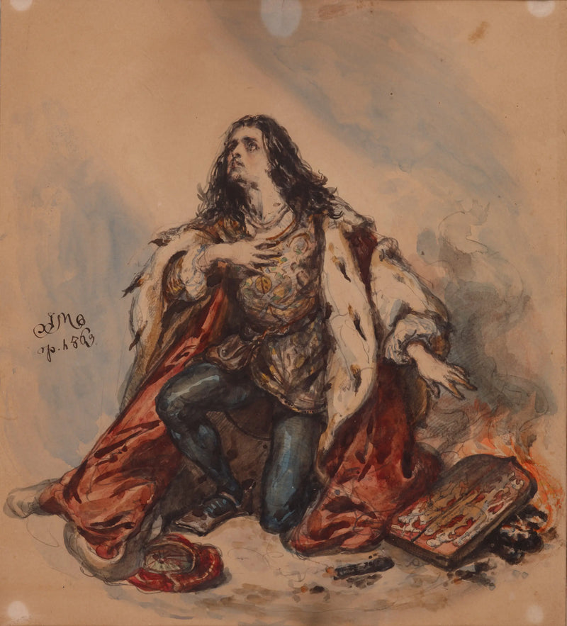 São Casimiro - Príncipe herdeiro polonês - Jan Matejko