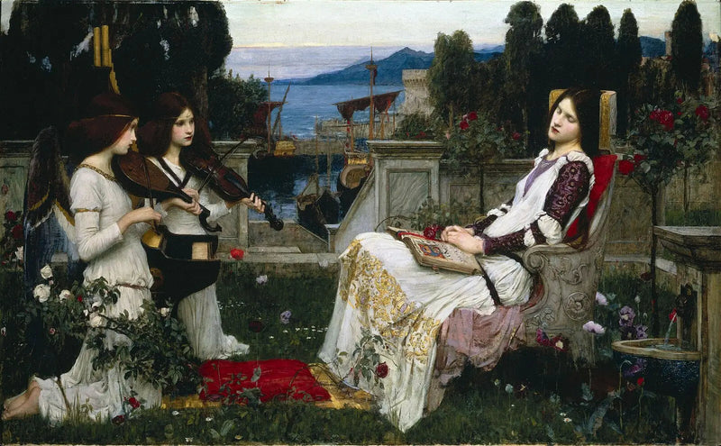 Santa Cecília - John William Waterhouse