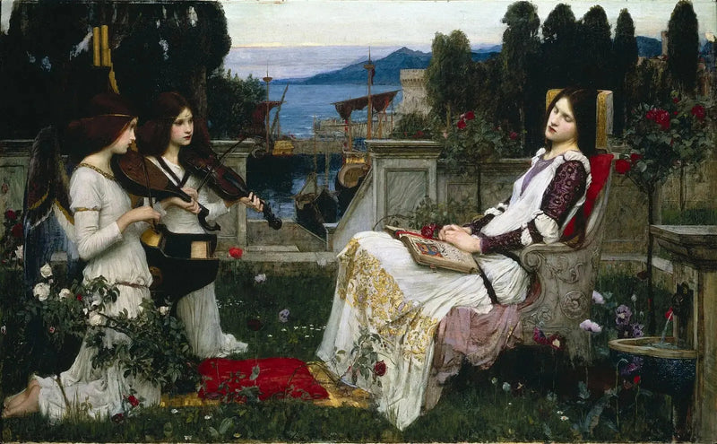 Santa Cecília - John William Waterhouse