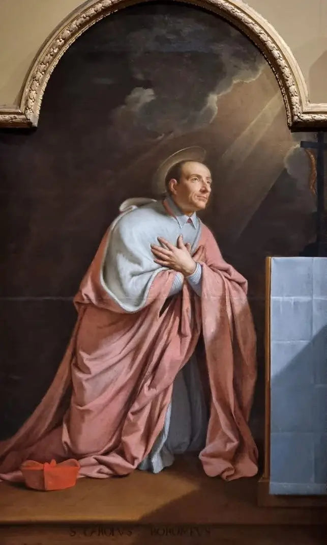 Saint Charles Borromée en prières - Philippe de Champaigne - Alpha Reproduction