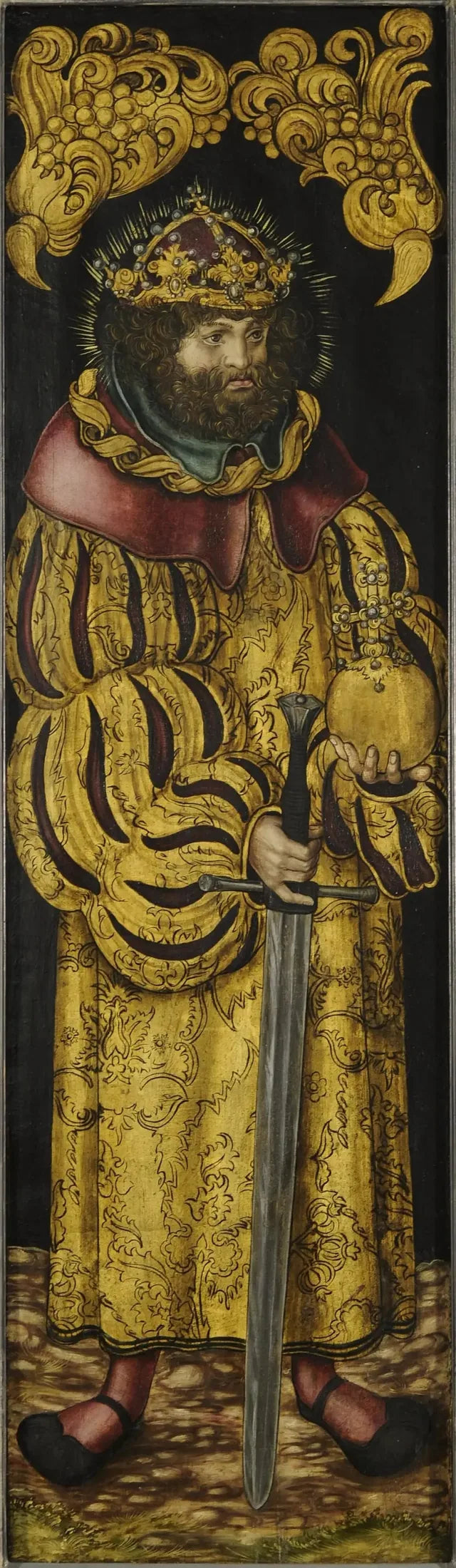 São Estêvão, rei da Hungria - Lucas Cranach, o Velho