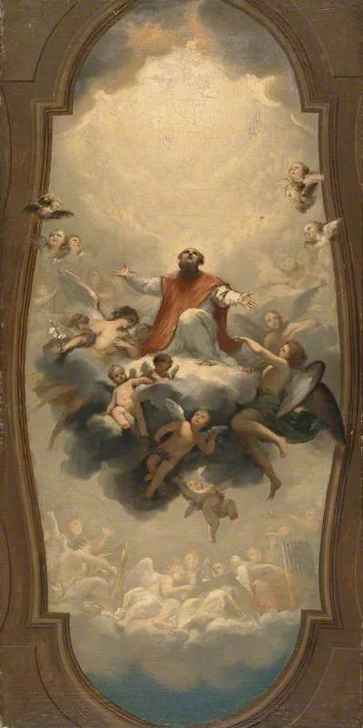 São Eusébio levado ao céu - Anton Raphael Mengs