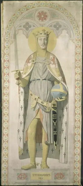 Saint Ferdinand, roi de Castille et de Léon - Jean-Auguste-Dominique Ingres image 1 tableau peint à l’huile sur toile