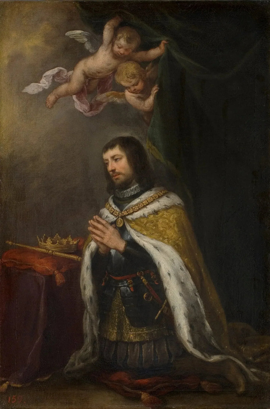 São Fernando, rei de Castela, Leão e Astúrias - Bartolomé Esteban Murillo