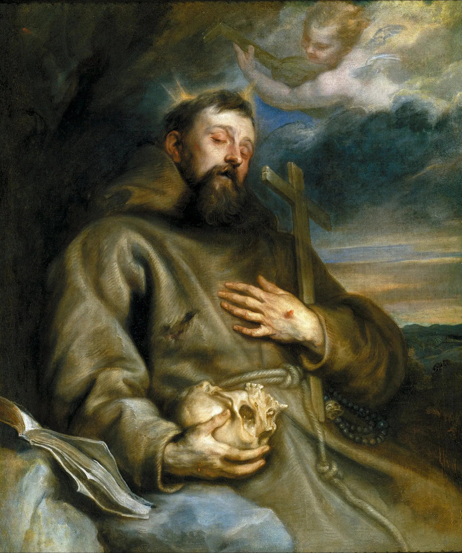 São Francisco de Assis em êxtase - Antoine van Dyck