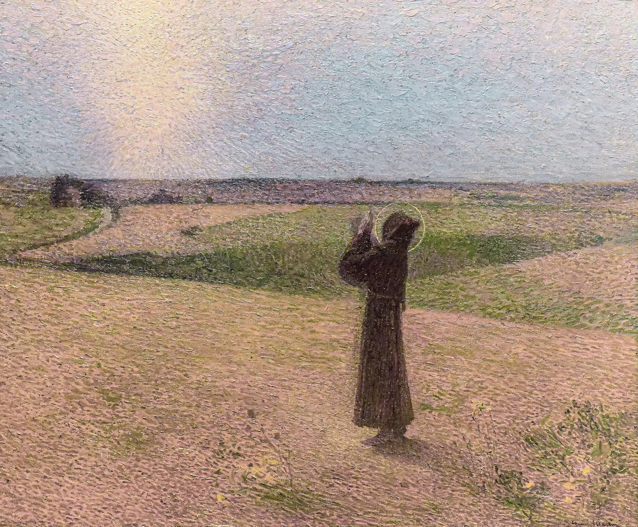 Saint François d'Assise - Henri-Jean Guillaume Martin image 1 reproduction artisanale de tableau