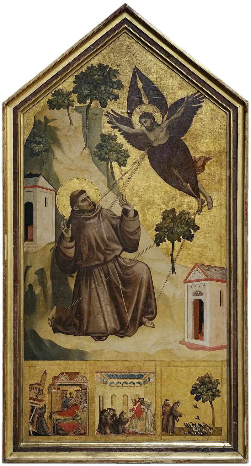 São Francisco de Assis recebendo os estigmas - Giotto