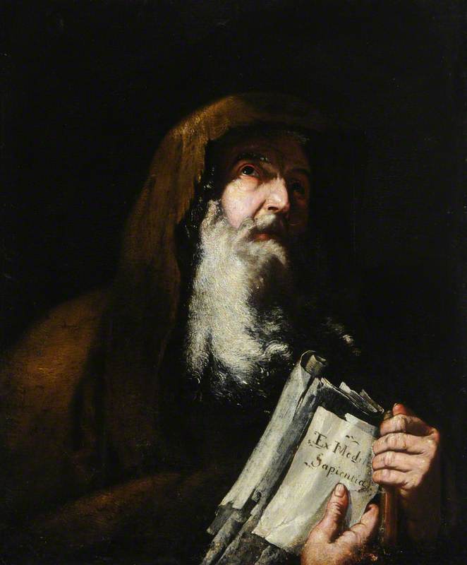 Saint François de Paule (1416–1507) - Jusepe de Ribera image 1 reproduction de peinture à l’huile
