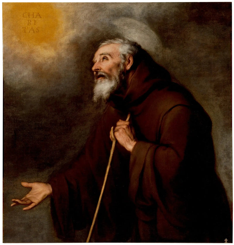 São Francisco de Paula - Bartolomé Esteban Murillo