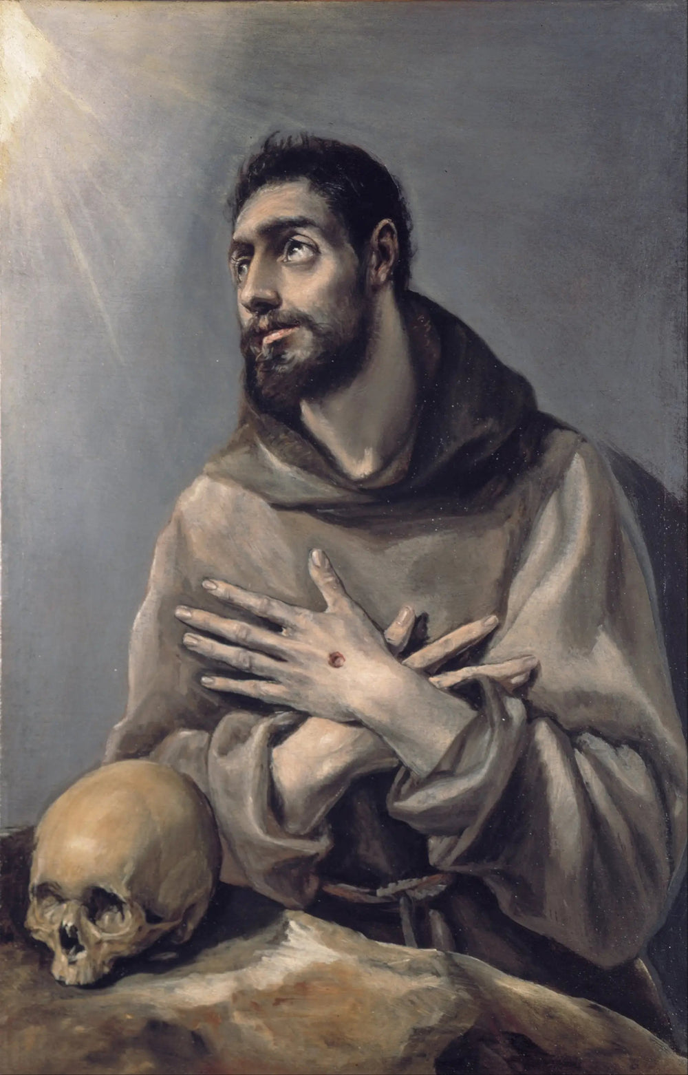 Saint François en extase - El Greco image 1 reproduction de peinture à l’huile
