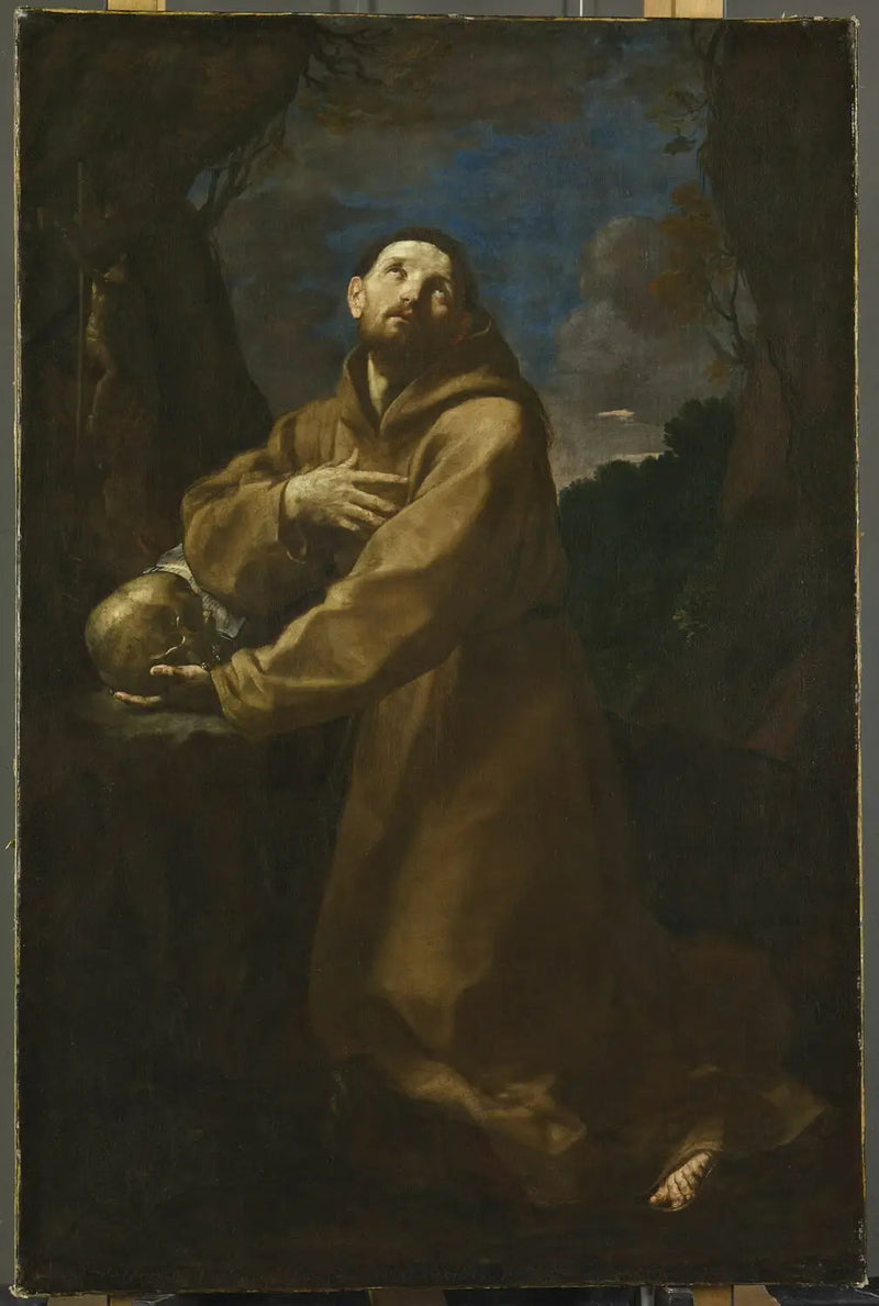 São Francisco em meditação - Guido Reni