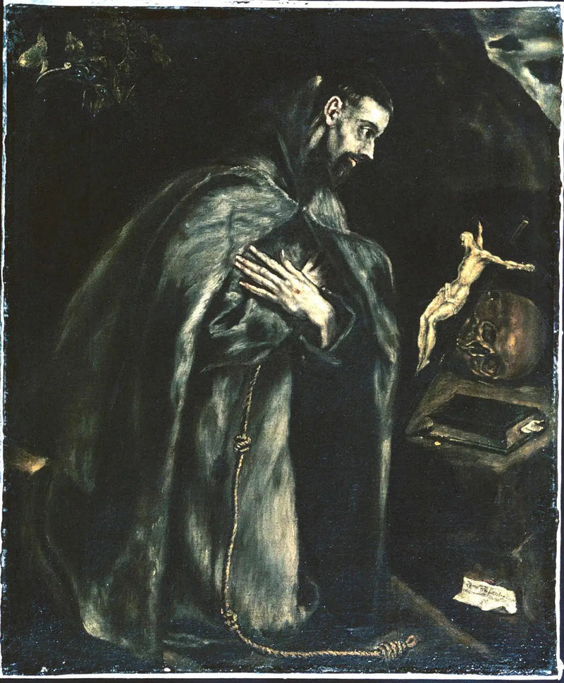 São Francisco em oração - El Greco