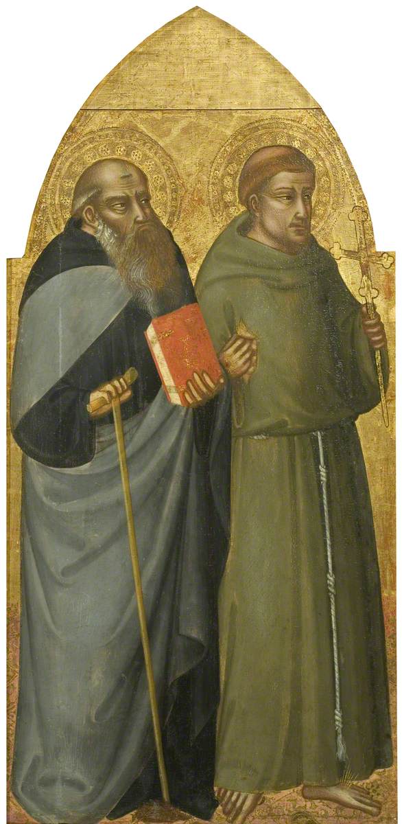 São Francisco e São Antônio Abade - Bicci di Lorenzo