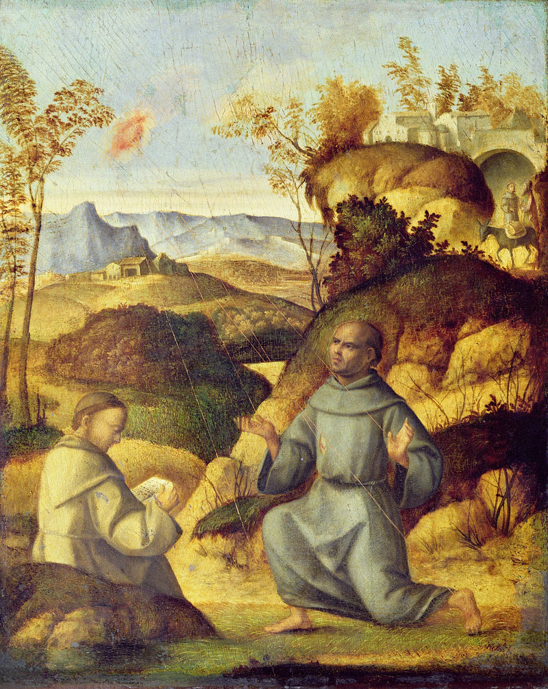 São Francisco recebendo os estigmas - Cima da Conegliano