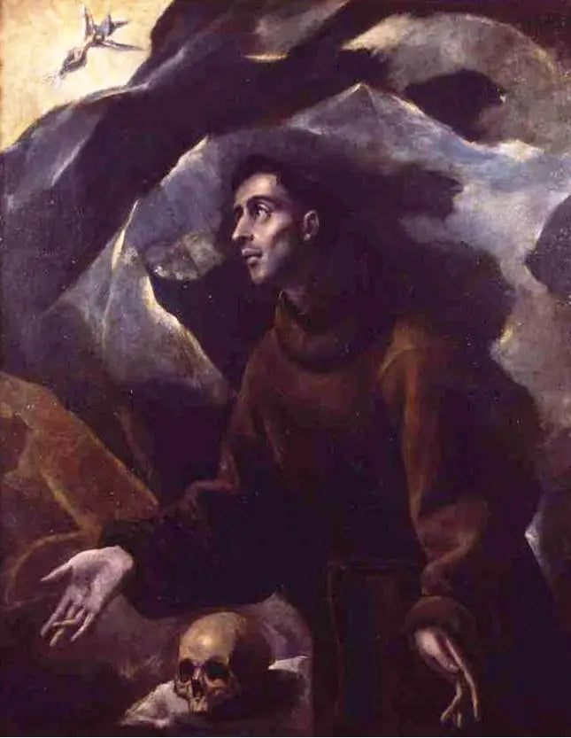 São Francisco recebendo os estigmas - El Greco