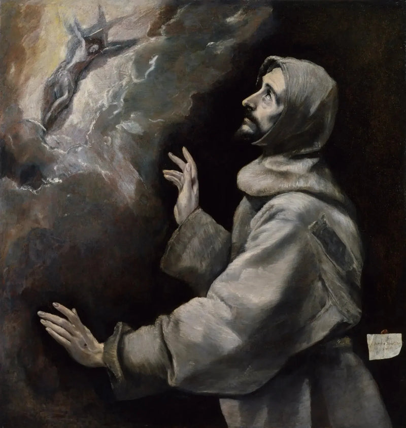 São Francisco recebendo os estigmas - El Greco