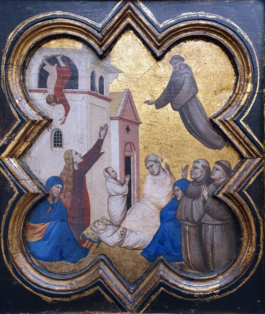 São Francisco ressuscita uma criança - Taddeo Gaddi