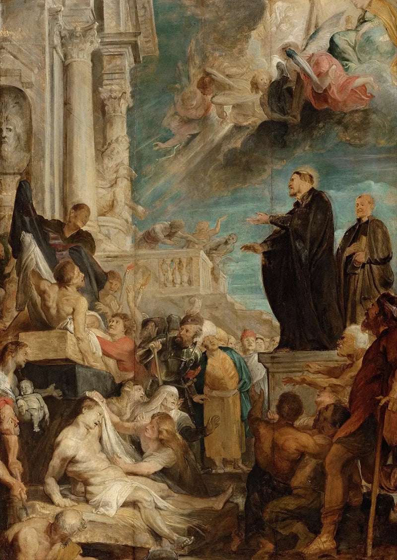 São Francisco Xavier cura os doentes - Peter Paul Rubens