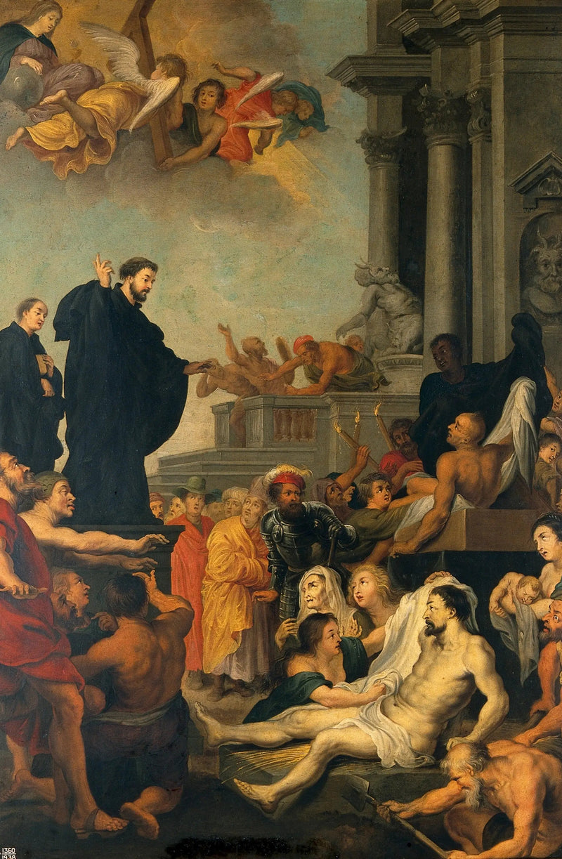 São Francisco Xavier pregação e cura - Peter Paul Rubens
