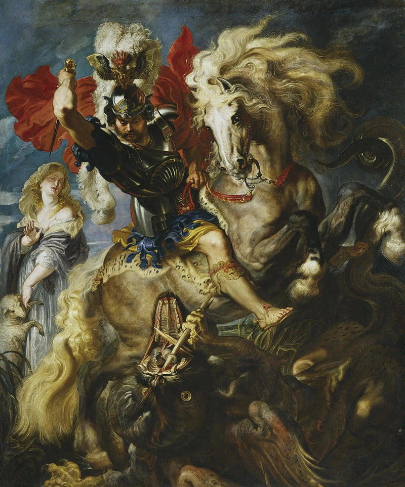 São Jorge e o Dragão - Peter Paul Rubens