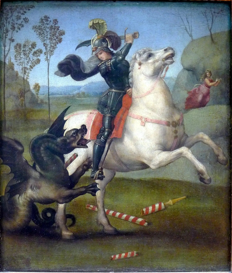 São Jorge e o Dragão - Raphaël Sanzio
