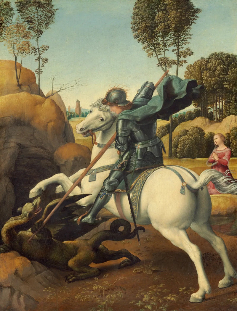 São Jorge e o Dragão - Raphaël Sanzio