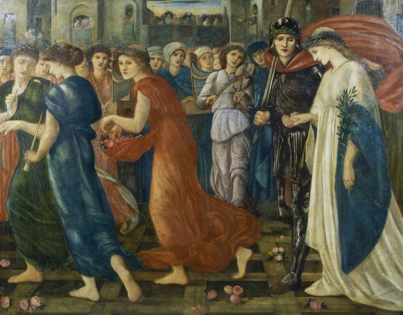 São Jorge e o Dragão, série nº 7: O Retorno - Edward Burne-Jones