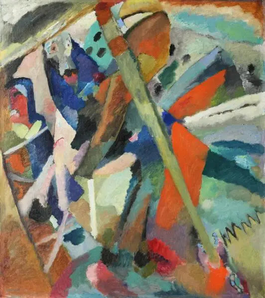 São Jorge (II) - Vassily Kandinsky
