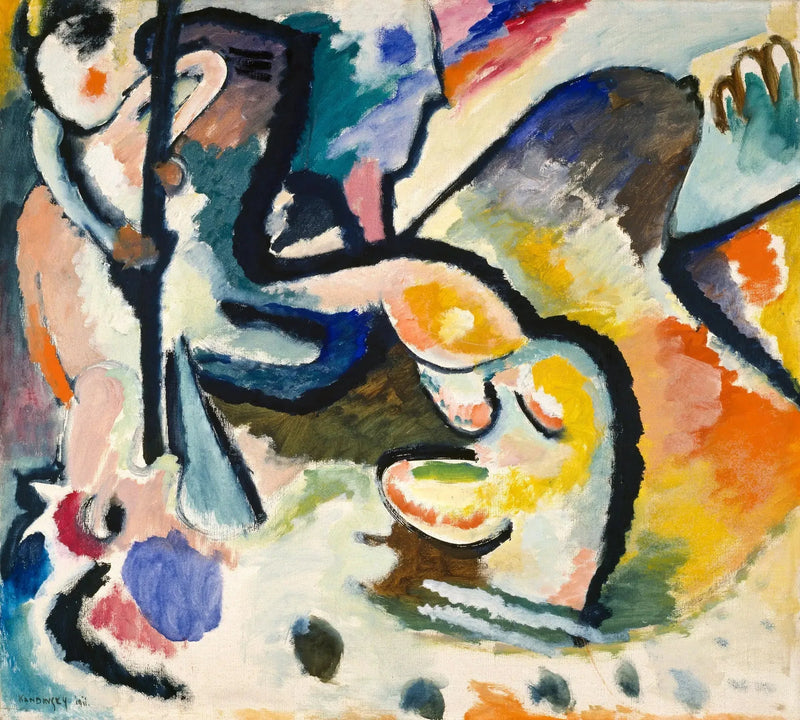 São Jorge III - Vassily Kandinsky