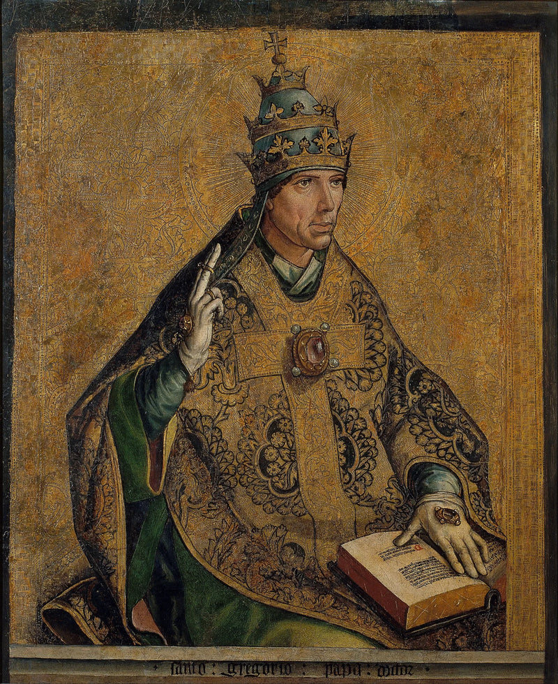São Gregório, o Papa - Pedro Berruguete