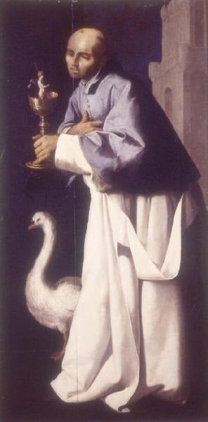 São Hugues, bispo de Lincoln - Francisco de Zurbarán