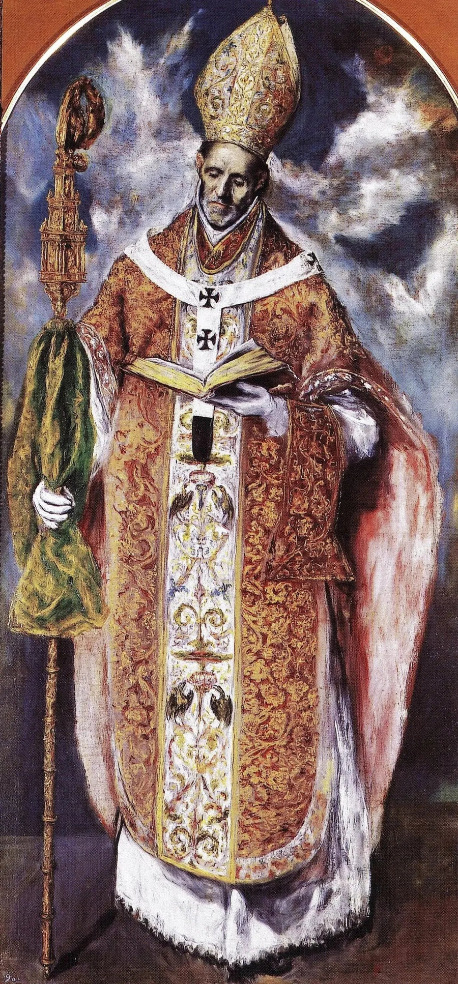 São Ildefonso de Tolède - El Greco