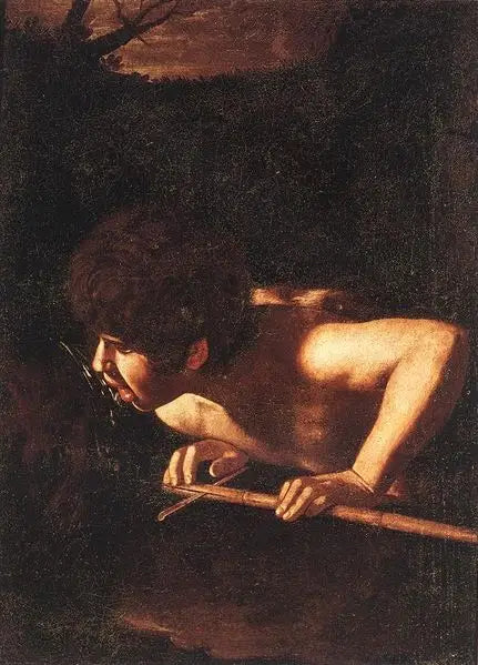 São João Batista na fonte - Caravaggio