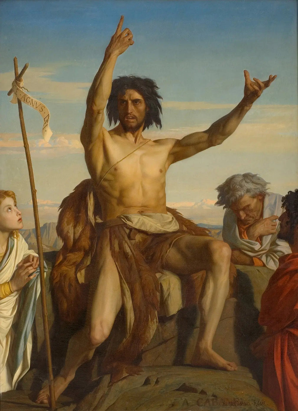 Saint Jean Baptiste - Alexandre Cabanel - Alpha Reproduction