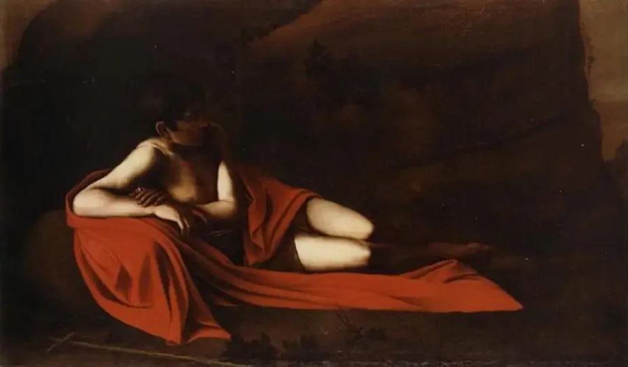 São João Batista deitado - Caravaggio
