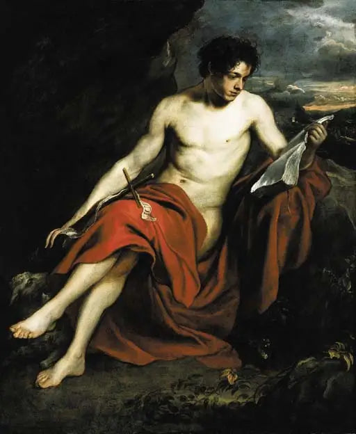 São João Batista no deserto - Antoine van Dyck