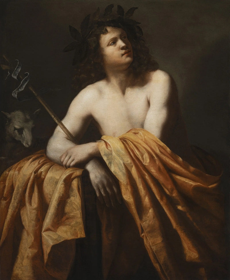 São João Batista no deserto - Artemisia Gentileschi