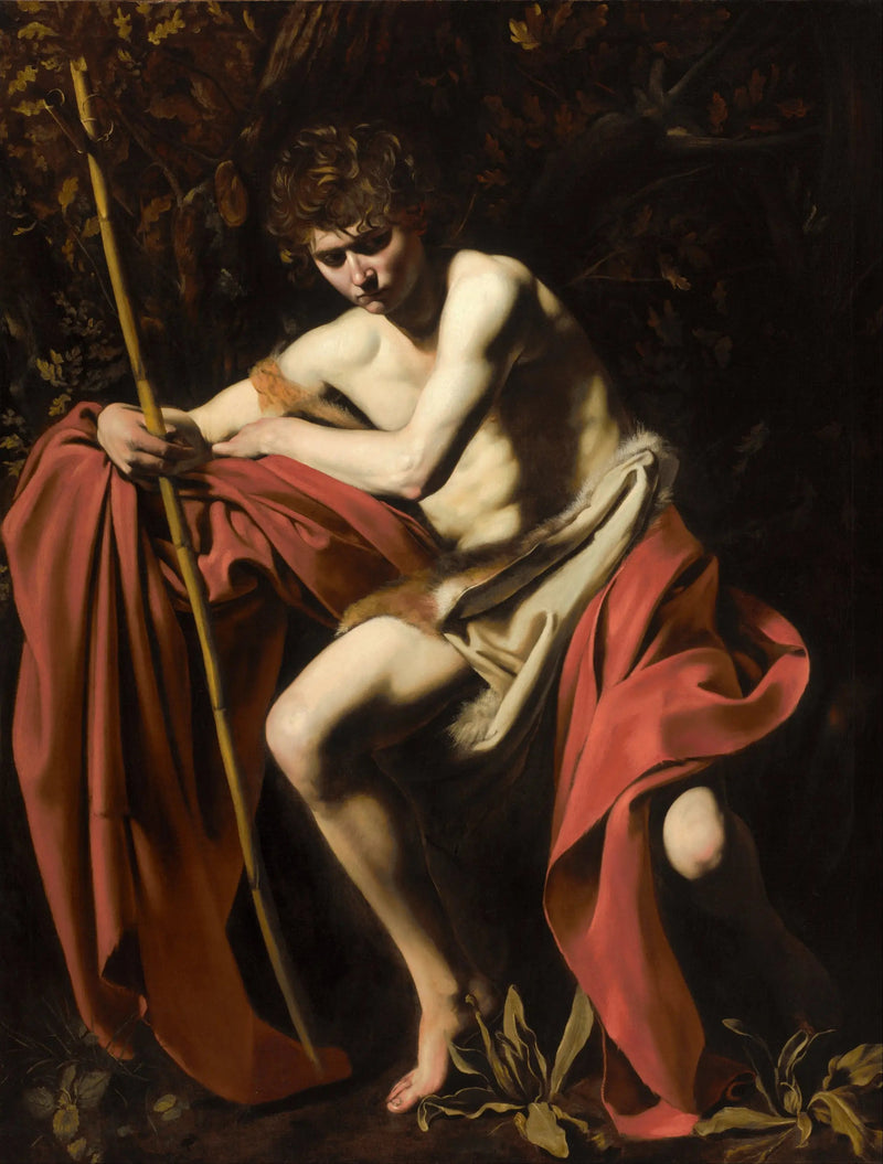 São João Batista no deserto - Caravaggio