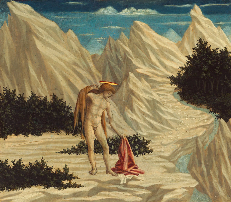 São João Batista no deserto - Domenico Veneziano