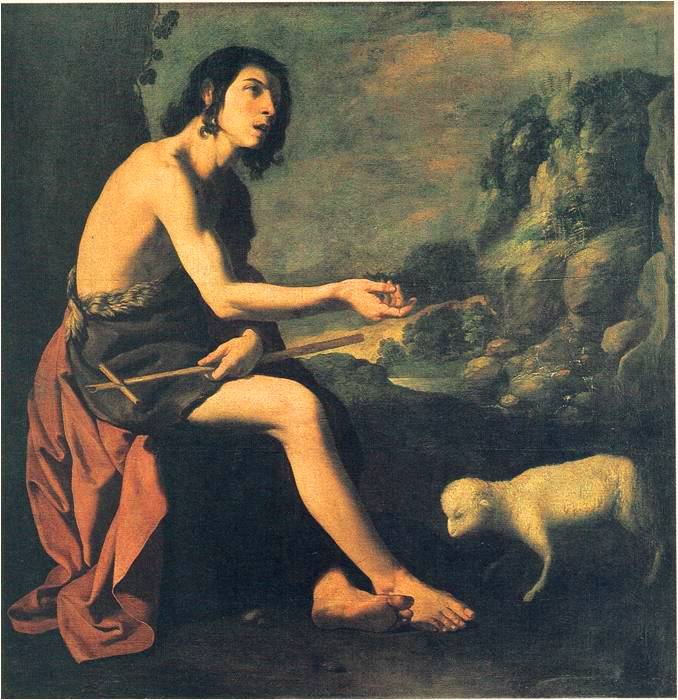 São João Batista no deserto - Francisco de Zurbarán