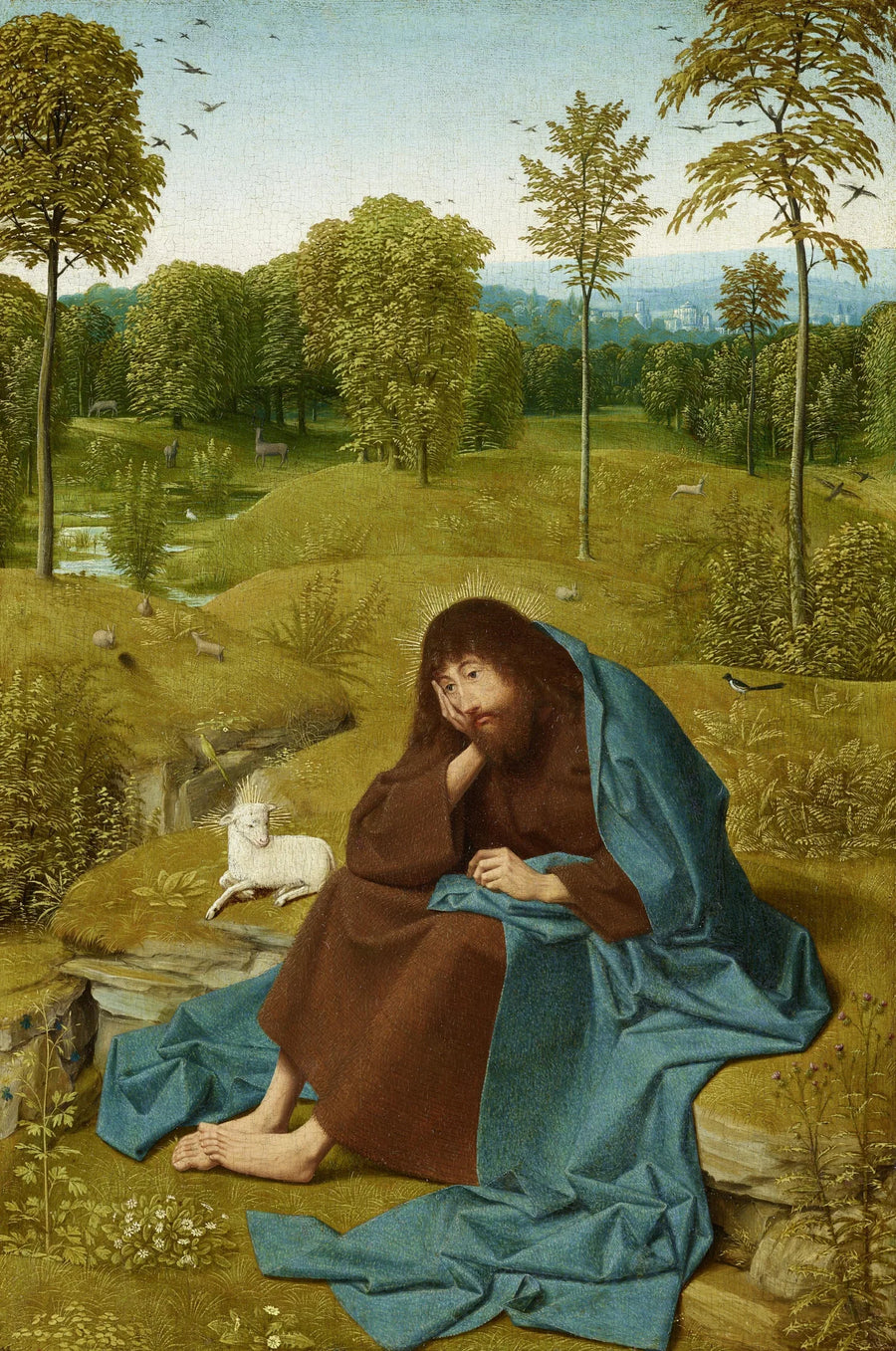 São João Batista no deserto - Geertgen tot Sint Jans