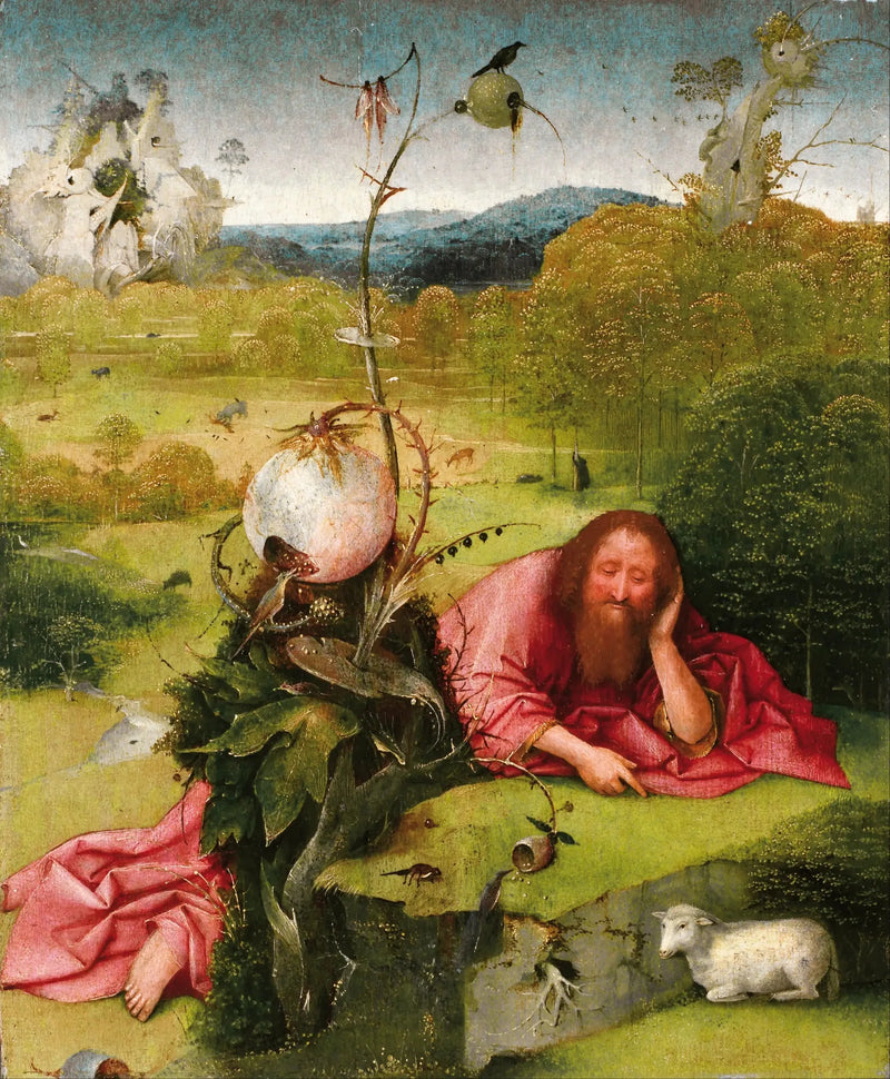 São João Batista no deserto - Hieronymus Bosch
