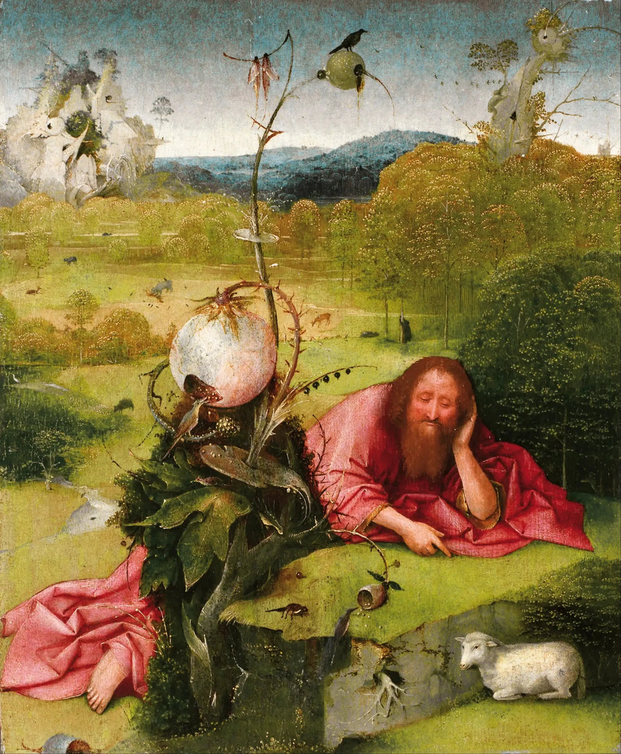 São João Batista no deserto - Hieronymus Bosch