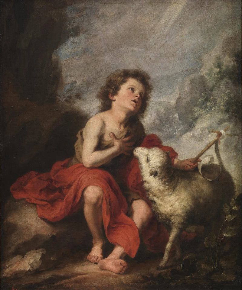 São João Batista criança - Bartolomé Esteban Murillo