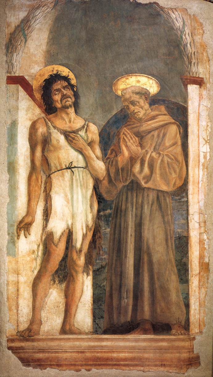 São João Batista e São Francisco - Domenico Veneziano