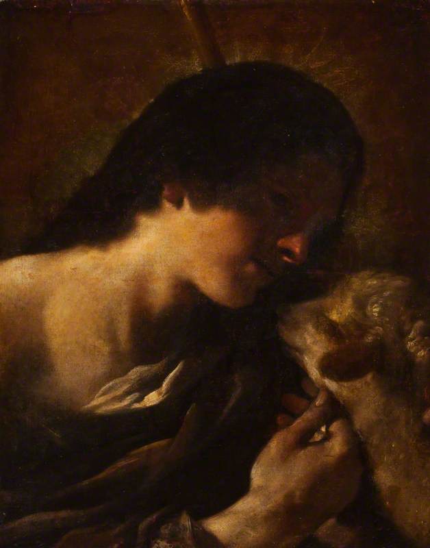 São João Batista - Guercino