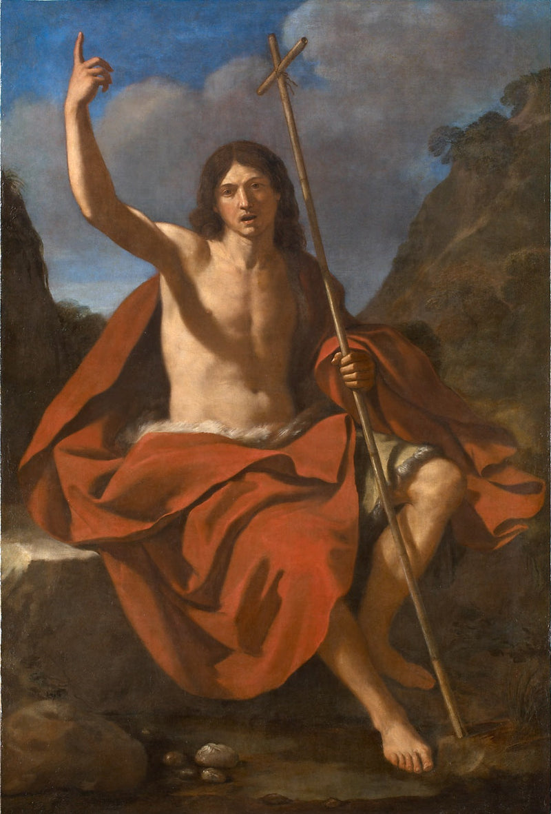 São João Batista - Guercino