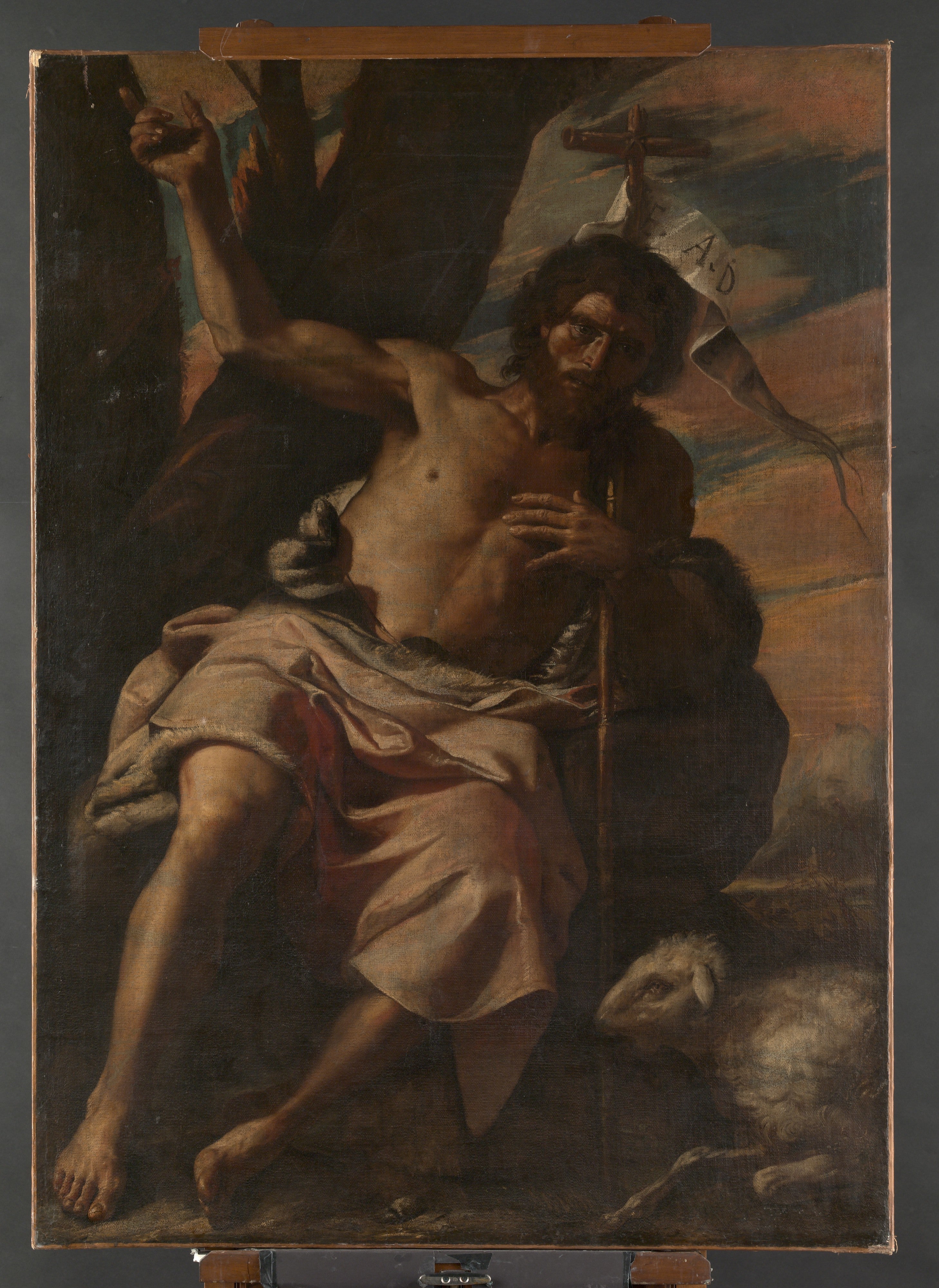 Saint Jean-Baptiste prêchant - Mattia Preti - Alpha Reproduction