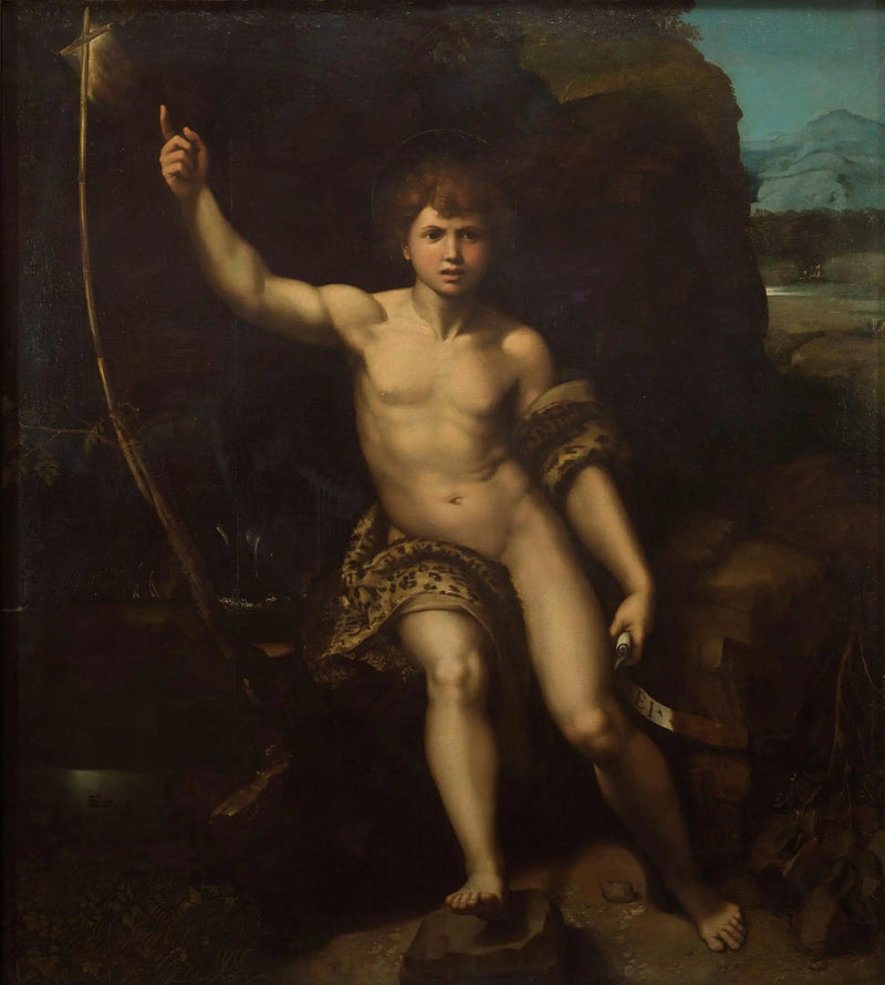 São João Batista - Raphaël Sanzio